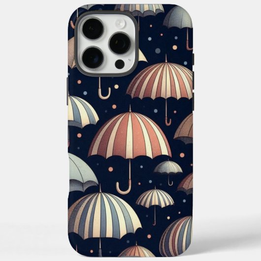 雨のビーチナイト Case-Mate iPhoneケース (裏面)