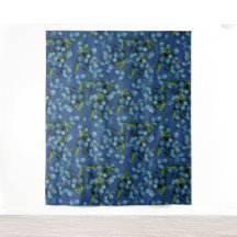 雨のブルーベリー