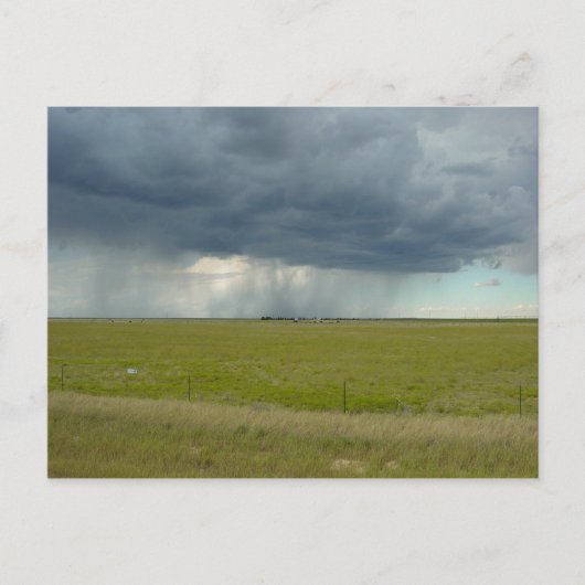 雨のベール ポストカード (正面)