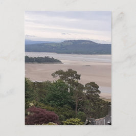 雨のモレカムベイポストカード ポストカード