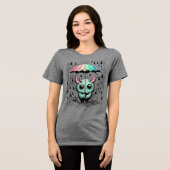 雨のモンスター トライブレンドTシャツ (正面全面)