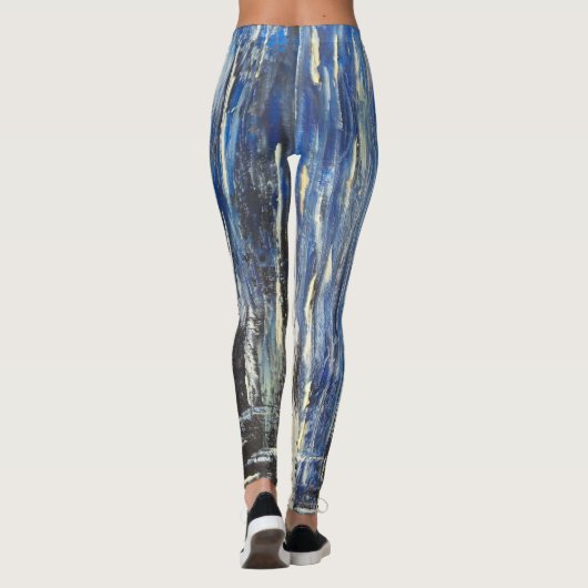 雨の中だけで – ムーディーな感情的なレギンス レギンス (裏面)