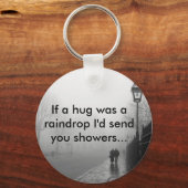 雨の中での抱擁 キーホルダー (正面)