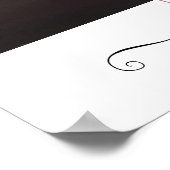 雨の中でも美しい嵐のビーチ ポスター (角)