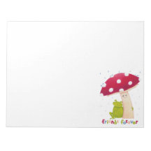 雨の中でカエルとキノコを座らせたかわいい漫画