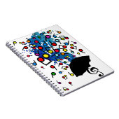 雨の中でシン ノートブック (右側)