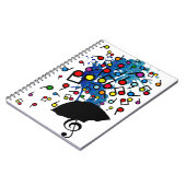 雨の中でシン ノートブック (左側)