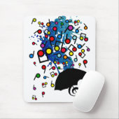 雨の中でシン マウスパッド (マウス)