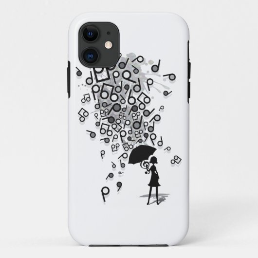 雨の中でシン Case-Mate iPhoneケース (裏面)