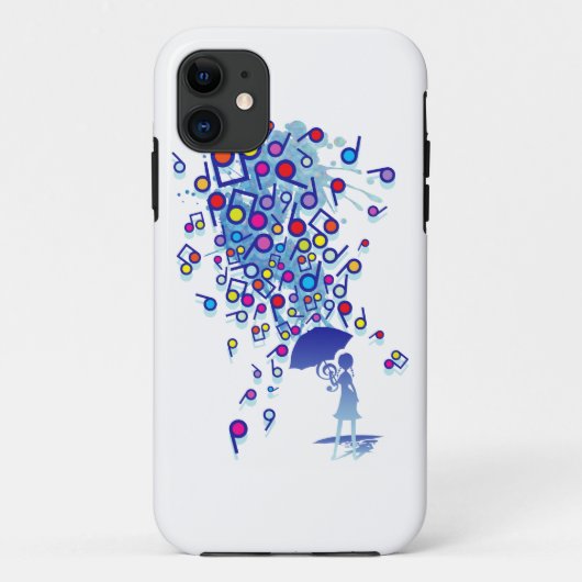雨の中でシン Case-Mate iPhoneケース (裏面)
