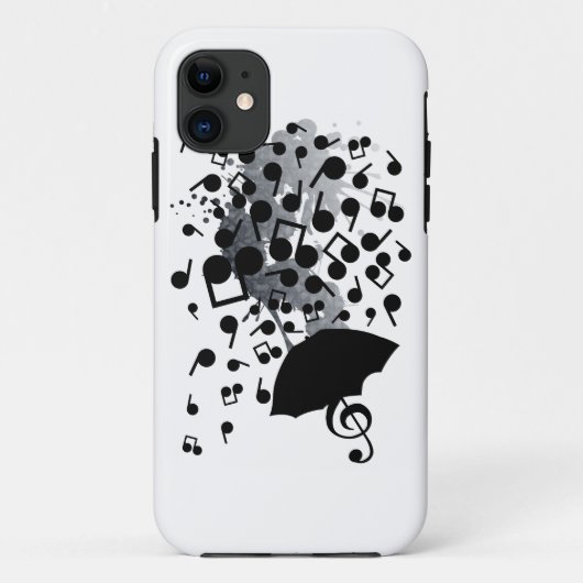 雨の中でシン Case-Mate iPhoneケース (裏面)