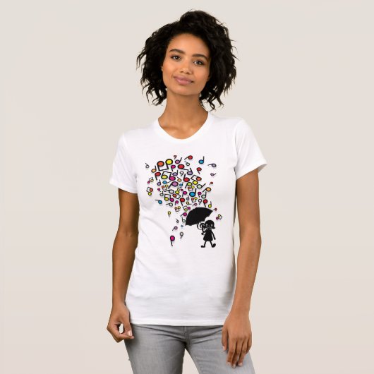 雨の中でシン Tシャツ (正面フル)