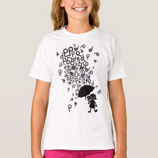 雨の中でシン Tシャツ (正面)