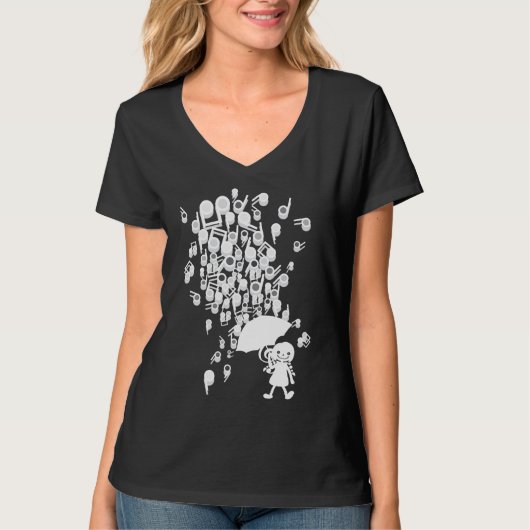 雨の中でシン Tシャツ (正面)