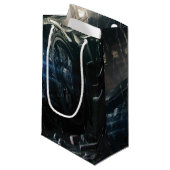 雨の中でバットモービルを持つバットマン スモールペーパーバッグ (正面アングル)