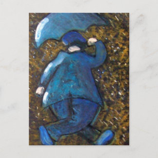 雨の中で歌うこと ポストカード