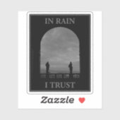 雨の中で私は信頼する シール (シート)