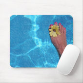 雨の中で裸足で マウスパッド (マウス)