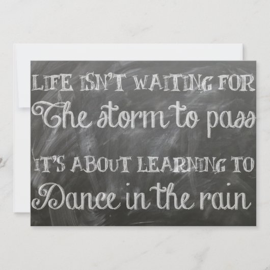 雨の中で踊る (正面)