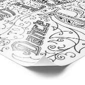 雨の中で踊る フォトプリント            (角)