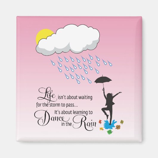 雨の中で踊る マグネット (正面)