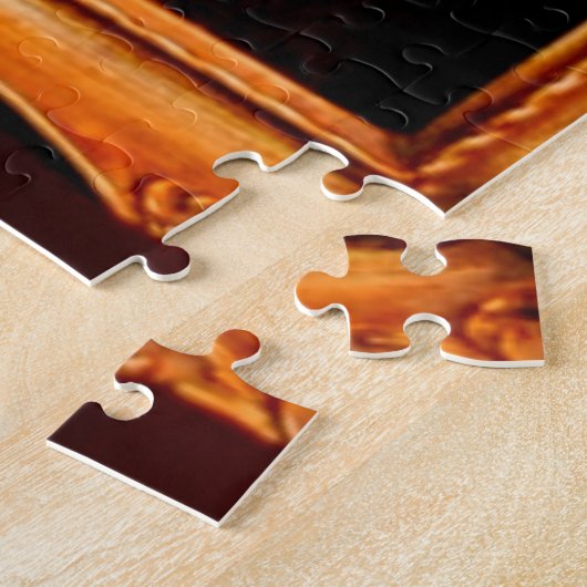 雨の中で踊る、人生の引用文表現 ジグソーパズル (側面)