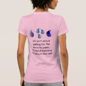 雨の中で踊る Tシャツ (裏面)