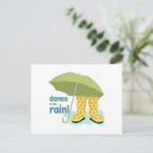 雨の中で踊れ! ポストカード (スタンド正面)