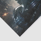 雨の中で電池付きバットマン 薄葉紙 (詳細)