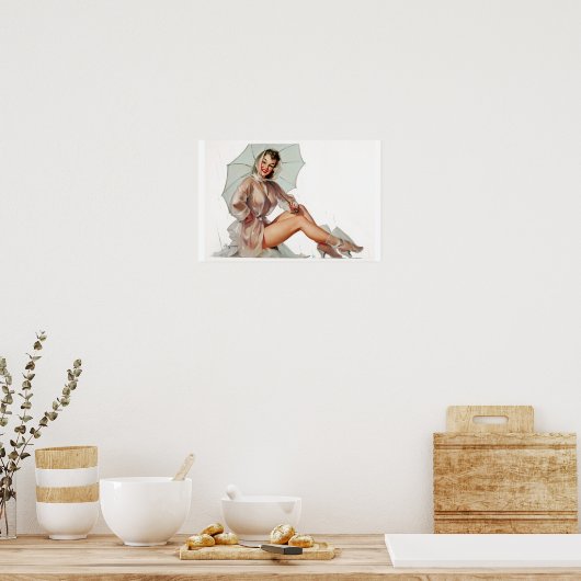 雨の中で ポスター (キッチン)