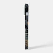 雨の中のエイリアン iPhone 15ケース (左側面)
