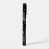 雨の中のエイリアン iPhone 15ケース (右側面)