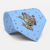 雨の中のカエル ネクタイ (ロール)