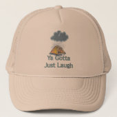 雨の中のキャンプ キャップ (正面)