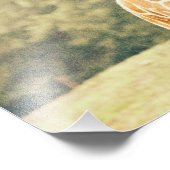 雨の中のキリン フォトプリント            (角)