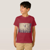 雨の中のサイクリング Tシャツ (正面フル)