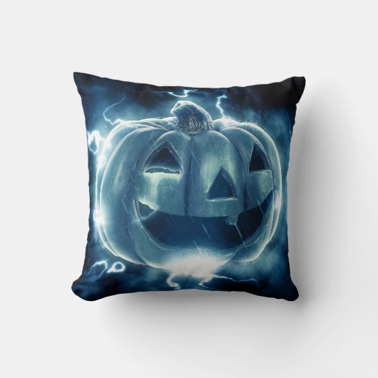 雨の中のジャック・オランタン クッション (正面)