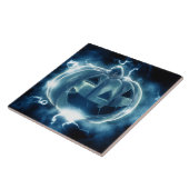 雨の中のジャック・オランタン タイル (側面)