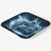 雨の中のジャック・オランタン ペーパープレート (傾斜あり)