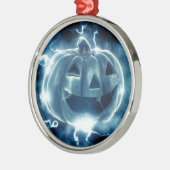 雨の中のジャック・オランタン メタルオーナメント (左)