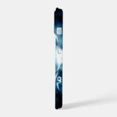 雨の中のジャック・オランタン iPhone 15ケース (左側面)