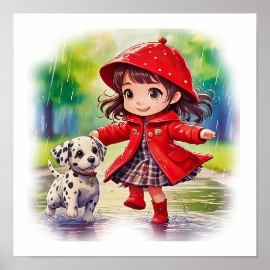 雨の中のダンシン ポスター (正面)