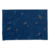 雨の中のトンボ 枕カバー (正面右)