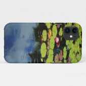 雨の中のピンクの蓮 Case-Mate iPhoneケース (裏面(横))