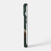 雨の中のモニカ iPhone 15ケース (左側面)