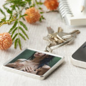 雨の中のモニカKeychain キーホルダー (側面)