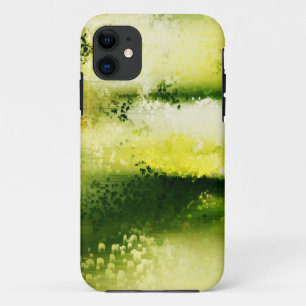 雨の中の夢の花 – 絵画iPhoneケース iPhone 11 ケース