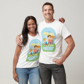雨の中の子供たちの科学自然学習 Tシャツ (ユニセックス)