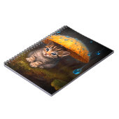 雨の中の子猫 ノートブック (左側)