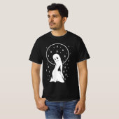 雨の中の心の弱い幽霊 Tシャツ (正面フル)